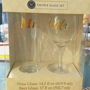 Couple glass set
